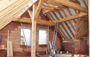 Castletump attic trusses